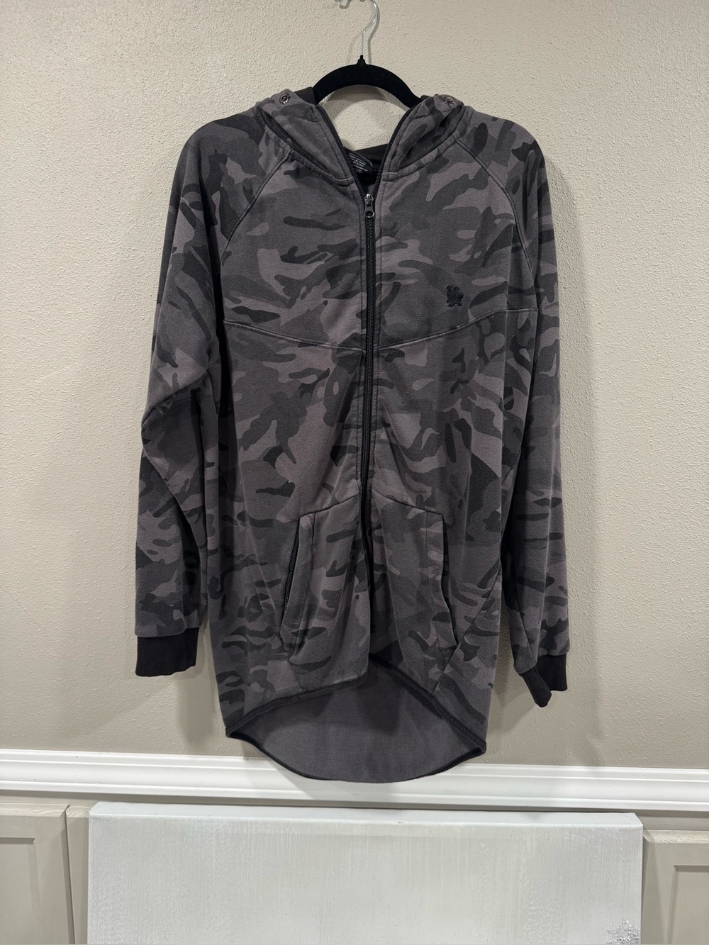 Young LA Men’s Full Zip Camo Hoodie